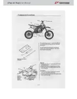 Предварительный просмотр 12 страницы Crossfire CF125 Owner'S Manual