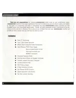 Preview for 2 page of Crossfire CFA1000D Installation Manual