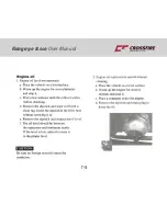 Предварительный просмотр 32 страницы Crossfire Kanga 110 User Manual