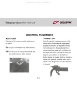 Preview for 15 page of Crossfire Kongo 110 User Manual