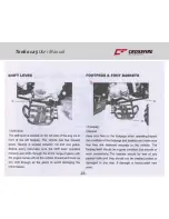 Предварительный просмотр 25 страницы Crossfire Tonka 125 User Manual