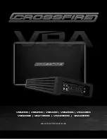 Preview for 1 page of Crossfire VRA1000D Manual