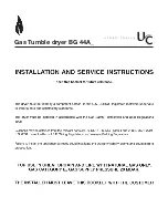 Crosslee PLC BG 44A Installation And Service Instructions Manual preview