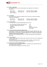 Preview for 13 page of Crosslinking DR 020 Operating Manual