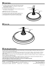 Предварительный просмотр 2 страницы Crosswater Arcade US-ARCV17 Installation Instructions