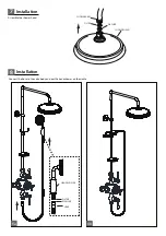 Предварительный просмотр 5 страницы Crosswater Arcade US-H401-ARC Installation Instructions Manual