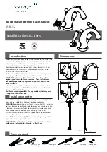 Preview for 1 page of Crosswater Belgravia US-BL112 Installation Instructions