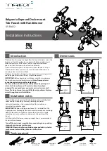 Crosswater Belgravia US-BL422 Installation Instructions предпросмотр