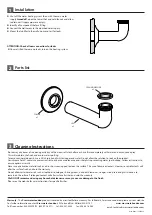 Preview for 2 page of Crosswater Belgravia Wall Union US-BL004 Installation Instructions