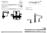 Preview for 1 page of Crosswater Berea 11-02-T Installation Instructions