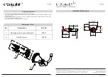 Preview for 4 page of Crosswater Berea Robe Hook 11-51 Installation Instructions