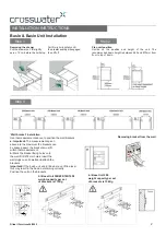 Preview for 2 page of Crosswater GLIDE II 200 Installation Instructions Manual