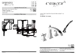 Preview for 1 page of Crosswater Leyden 14X-03-T Installation Instructions