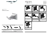 Crosswater Leyden Robe Hook 14-51 Installation Instructions preview