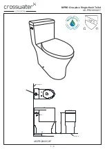 Preview for 1 page of Crosswater MPRO Series Installation Instructions Manual