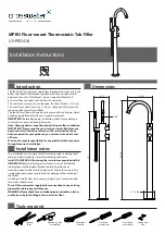 Предварительный просмотр 1 страницы Crosswater MPRO US-PRO418 Installation Instructions