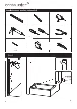 Preview for 4 page of Crosswater Optix 10 Installation Instructions Manual