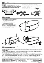 Предварительный просмотр 2 страницы Crosswater Puro US-N15CS Installation Instructions