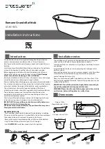 Preview for 1 page of Crosswater Romano US-N11BCS Installation Instructions