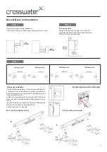 Предварительный просмотр 2 страницы Crosswater SVELTE 600 Series Installation Instructions