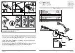 Preview for 4 page of Crosswater Taos 17-14-T Installation Instructions Manual