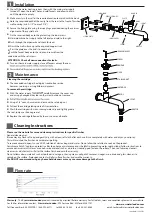 Предварительный просмотр 2 страницы Crosswater UNION US-UN111 Installation Instructions