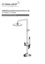 Crosswater UNION US-UN800 Installation Instructions Manual preview