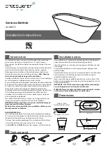 Preview for 1 page of Crosswater US-N8ECS Installation Instructions