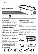 Preview for 1 page of Crosswater US-N9CS Installation Instructions