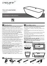 Preview for 1 page of Crosswater Vicenza Grande US-N7DCS Installation Instructions