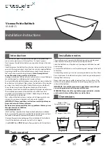 Preview for 1 page of Crosswater Vicenza US-N6DCS Installation Instructions