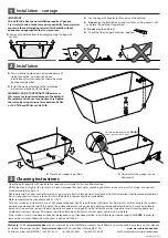 Preview for 2 page of Crosswater Vicenza US-N6DCS Installation Instructions