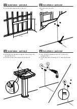 Preview for 2 page of Crosswater Waldorf US-WF0613 Installation Instructions