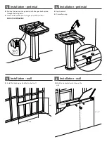 Preview for 3 page of Crosswater Waldorf US-WF0613 Installation Instructions