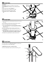 Preview for 2 page of Crosswater Wisp US-WP418 Installation Instructions