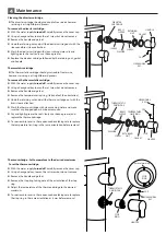 Preview for 3 page of Crosswater Wisp US-WP418 Installation Instructions