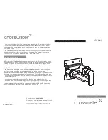 Предварительный просмотр 1 страницы Crosswater WP120WNC Installation Instructions