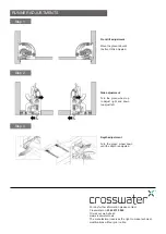 Preview for 4 page of Crosswater ZION FLOOR STANDING 60 Installation Instructions