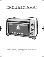 Preview for 1 page of Crousty Vap OV 1586 User Manual