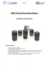 Crouzet 801400SMI21 User Manual And Safety Notice preview