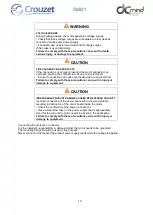 Preview for 19 page of Crouzet 801400SMI21 User Manual And Safety Notice