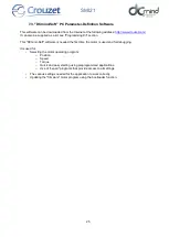 Preview for 25 page of Crouzet 801400SMI21 User Manual And Safety Notice