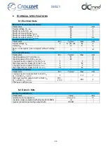 Preview for 26 page of Crouzet 801400SMI21 User Manual And Safety Notice