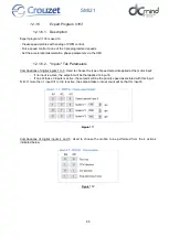 Preview for 85 page of Crouzet 801400SMI21 User Manual And Safety Notice