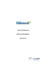 Crouzet MILLENIUM II+ Series Installation Manual preview