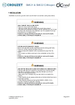 Preview for 8 page of Crouzet SMI21 80140301 Safety User Manual