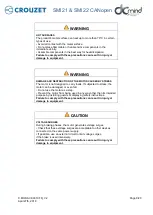 Preview for 9 page of Crouzet SMI21 80140301 Safety User Manual