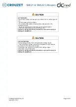 Preview for 17 page of Crouzet SMI21 80140301 Safety User Manual