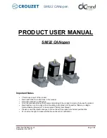 Preview for 1 page of Crouzet SMI22 80350 Product User Manual