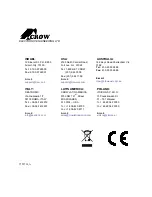 Предварительный просмотр 4 страницы Crow 4 OUTPUTS RELAY EXPANDER BOARD OUTPUT MODULE 12V/1A Installation Instruction